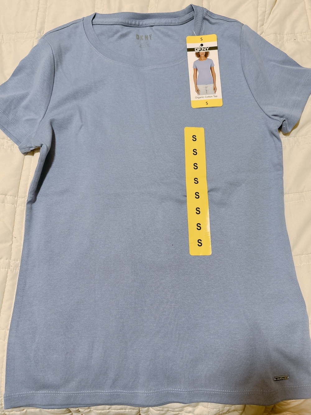 DKNY Women’s Short-Sleeve Tee in Light purple
